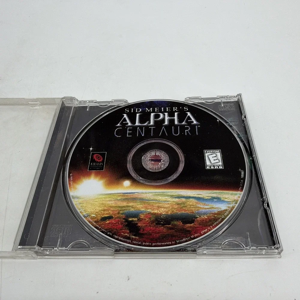 Sid Meier's Alpha Centauri (PC, 1999! PDF Open Box Complete